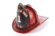 Antique fire helmet