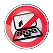 ordinateur portable interdit