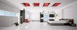 Schlafzimmer Interior panorama 3d render