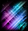 beautiful abstract purple green background with shining lights