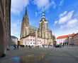 St. Vitus Cathedral in Prague, Czech Republic