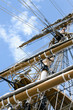 Mast of  sailing ship