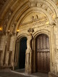 Tür Papstpalast Gotik Avignon Südfrankreich