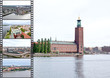 The famous City hall of Stockholm The famous City hall of Stockholm