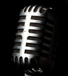 vintage microphone