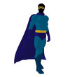 Super Hero Illustration Silhouette Super Hero Illustration Silhouette