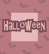 Halloween card. Vector illustration