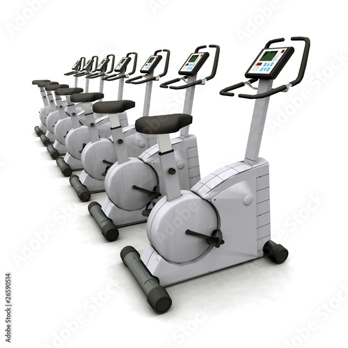 Illustration: Fitnessgeräte Fitnessgeräte
