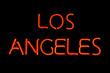 Los Angeles neon sign