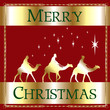 Merry Christmas Red Wisemen