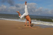 capoeira dancer