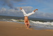 capoeira dancer