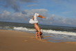capoeira dancer