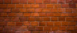 Banner of red brickwall