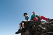 couple hiking