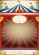 wonderfull circus vintage background