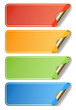 Blank stickers
