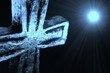 Cross and light