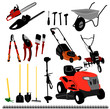 garden tools vector