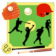 baseball vecor collection