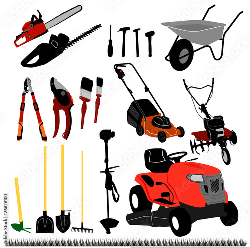 Vector: garden tools vector garden tools vector
