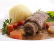 Rinderroulade mit Kartoffelkloß