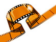Bronzefilm strip