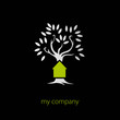 logo entreprise, arbre