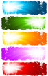 Swirl banners. Vector collection Swirl banners. Vector collection
