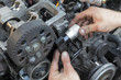 Calibration of belt with tool on modern engine Calibration of belt with tool on modern engine