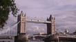 Video: Front view of the Tower Bridge in London Front view of the Tower Bridge in London