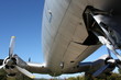 Flugzeug Rumpf von unten