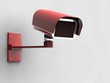 3D Überwachungskamera Rot