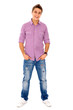 Young Man in Casual Clothes