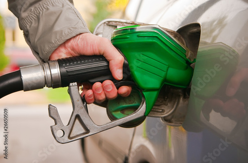 Photo: Refilling The Car Refilling The Car