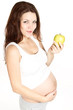 Pregnant with apple