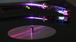 Video: Record turnning on a turntable Record turnning on a turntable