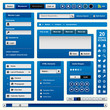 Web Design Element Blue Frame Web Design Element Blue Frame