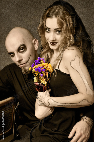 Photo: halloween couple halloween couple