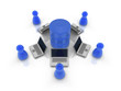 Render of a Business Intelligence concept
