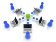 Render of a Business Intelligence concept Render of a Business Intelligence concept