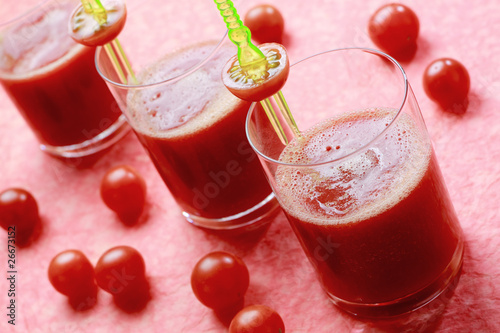Photo: Fresh tomato juice Fresh tomato juice