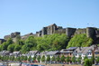 Old architecture king castle on a hill