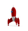 Illustration: Rakete mit Freistellungspfad Rakete mit Freistellungspfad