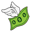 Flying Dollar