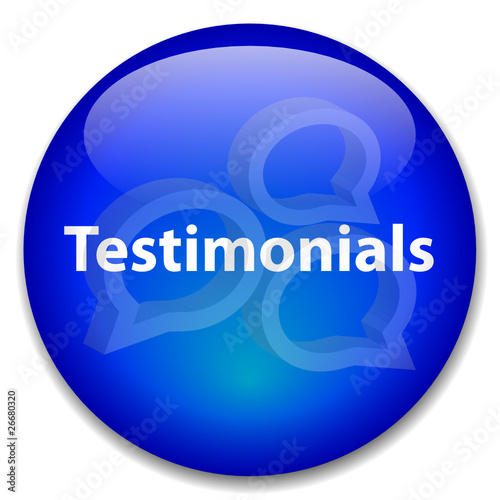 Vector: TESTIMONIALS Web Button (business kudos speech bubbles customer) TESTIMONIALS Web Button (business kudos speech bubbles customer)