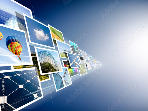 Illustration: images stream images stream