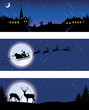 Christmas banners.