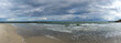 Marine autumn landscape panorama