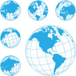 globes Original Vector Illustration Globes and Maps globes Original Vector Illustration Globes and Maps
